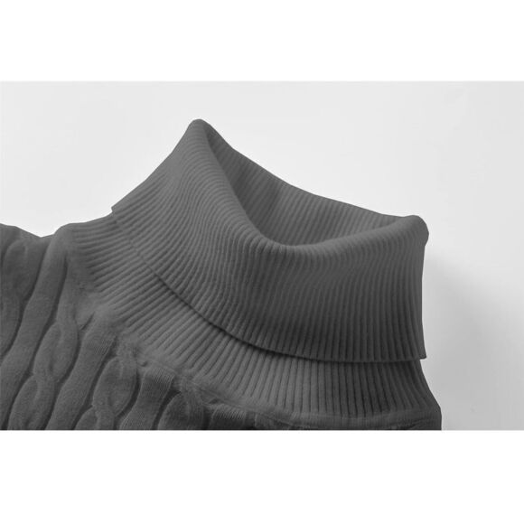 NEW SANGTREE Super Soft Turtleneck Sweater Large - Picture 3 of 4